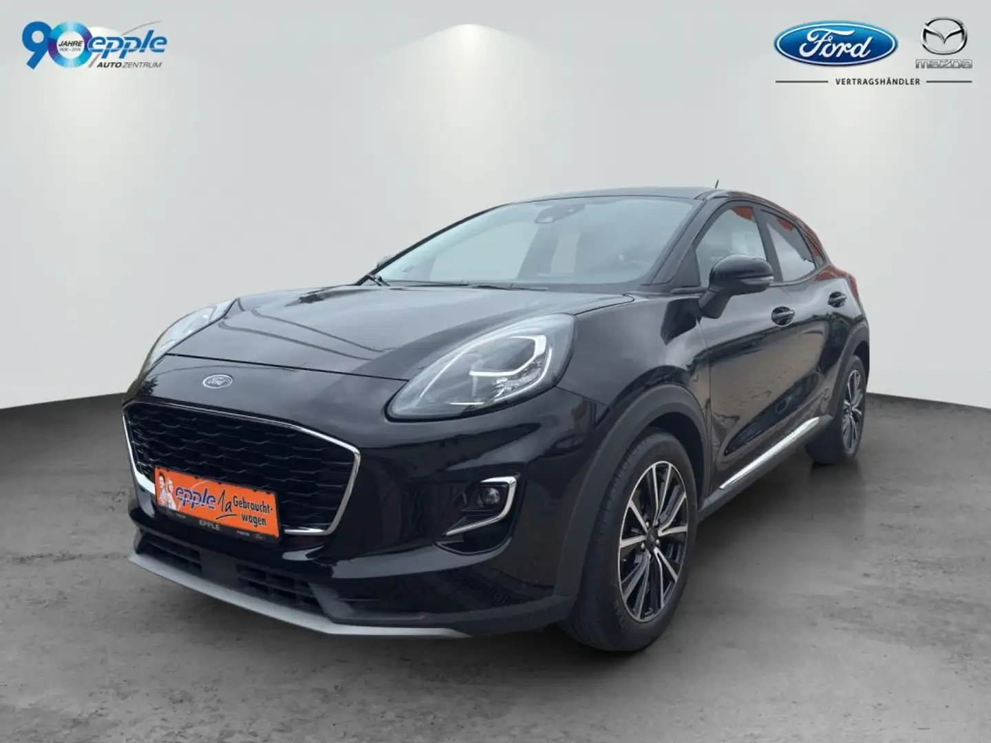 Ford Puma 1.0 EcoBoost Hybrid TITANIUM DESIGN Zwart - 1