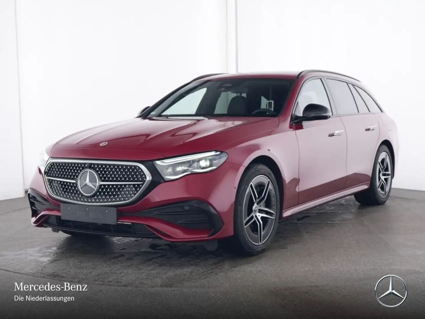 Mercedes-Benz E 300 e T Hybrid AMG 360° Airmat Burmester Distr. Rood - 2