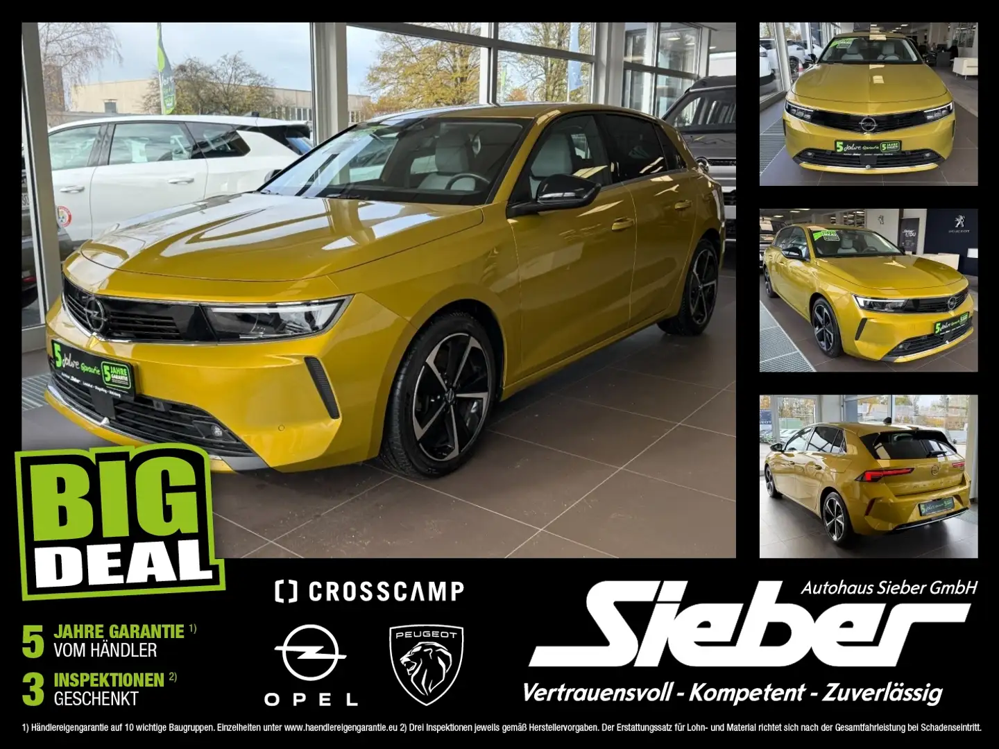 Opel Astra L Business Elegance Kamera*Navi*Sitzhzg Geel - 1