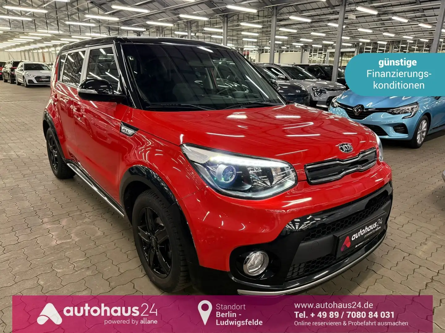 Kia Soul 1.6 Dream Team JBL-Navi|Kamera|Sitzhzg Rot - 1