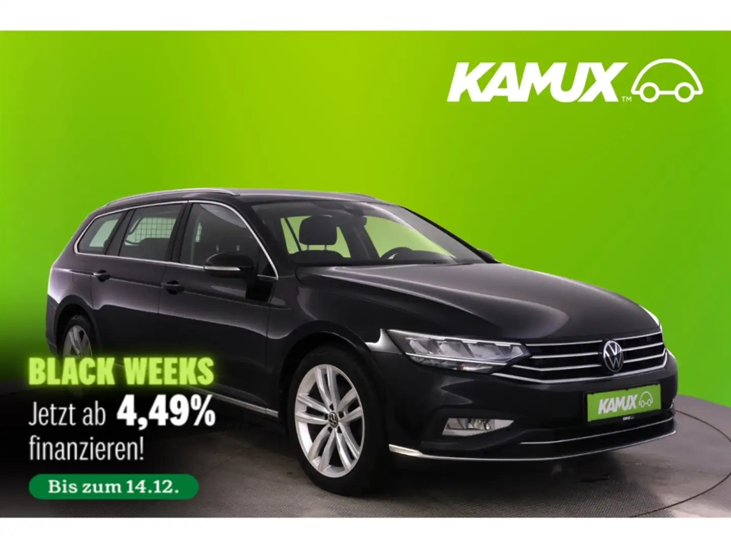 Volkswagen Passat Variant 2.0TDI DSG Elegance+LED+NAVI+AHK Noir - 1