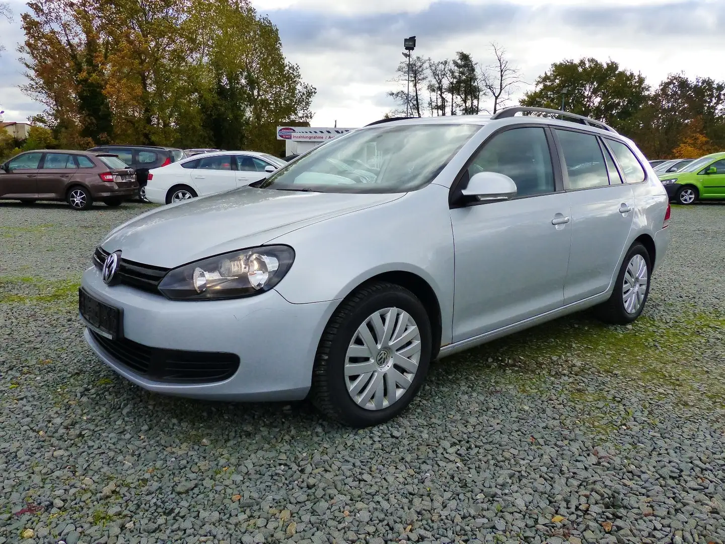 Volkswagen Golf VI Variant Trendline BlueM*NAVI*Scheckh*8fa Silber - 1