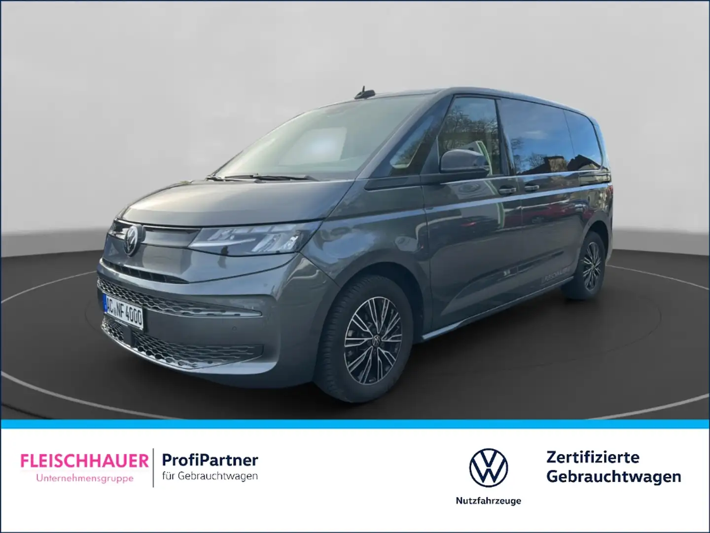 Volkswagen T7 Multivan 2.0 TDI DSG+NAVI+LED+KLIMAA Grau - 1