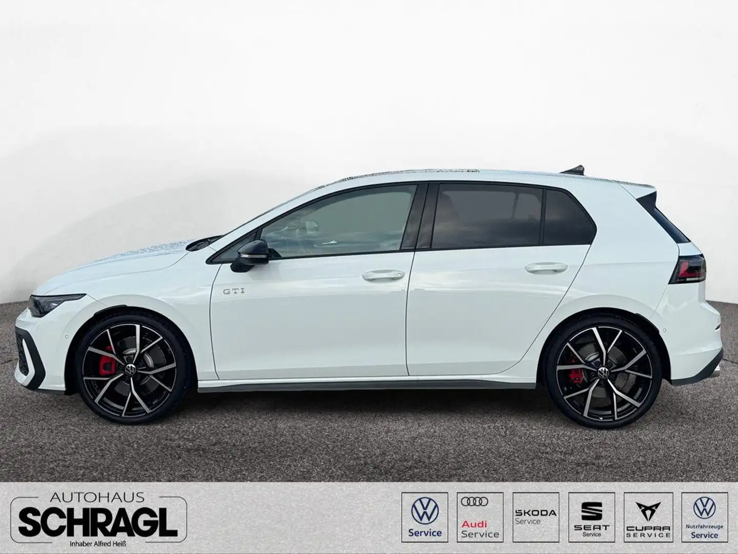 Volkswagen Golf VIII 2.0 TSI DSG GTI+BLACK+IQ+PANO+HARMAN Weiß - 2
