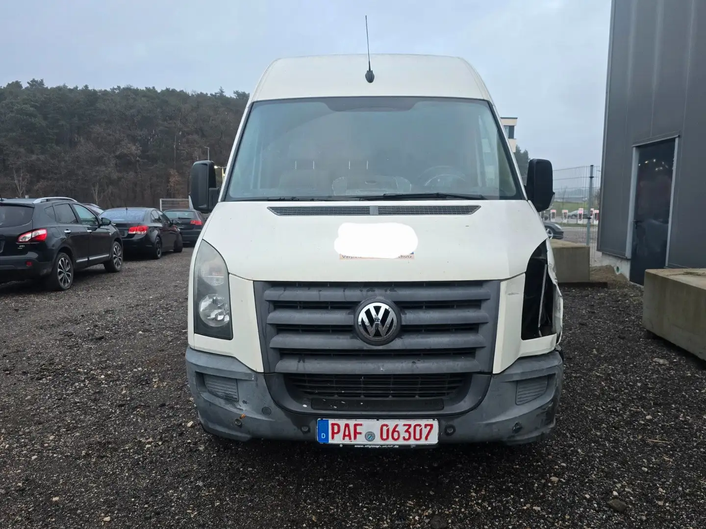 Volkswagen Crafter Kasten 35 mittel L2H2 Hochdach Grau - 2