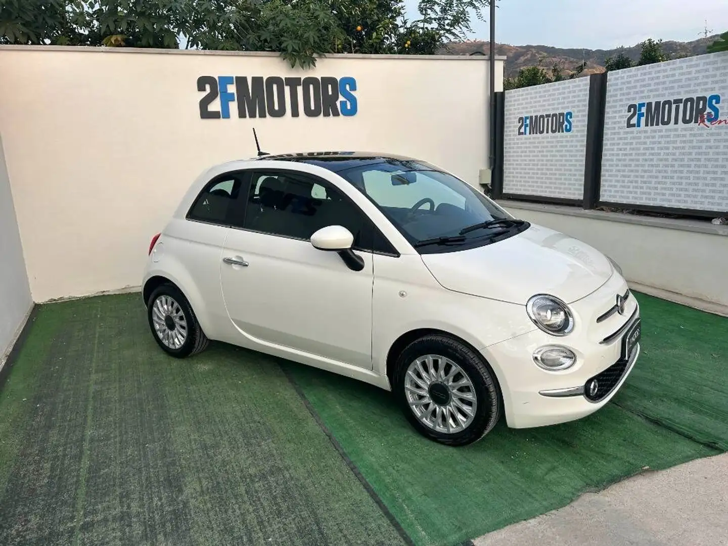 Fiat 500 1.0 hybrid 70cv Blanc - 2
