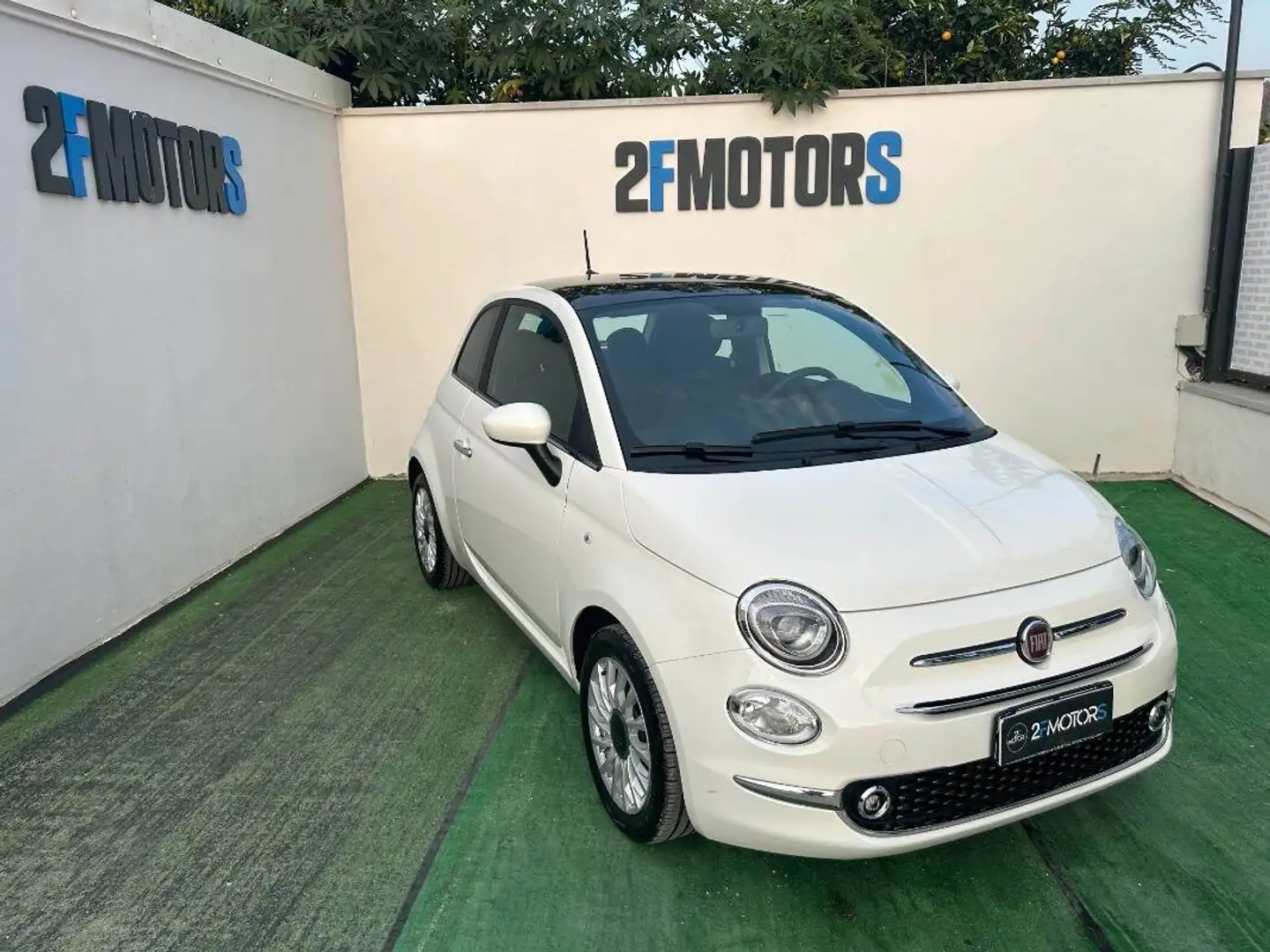 Fiat 500 1.0 hybrid 70cv Blanc - 1