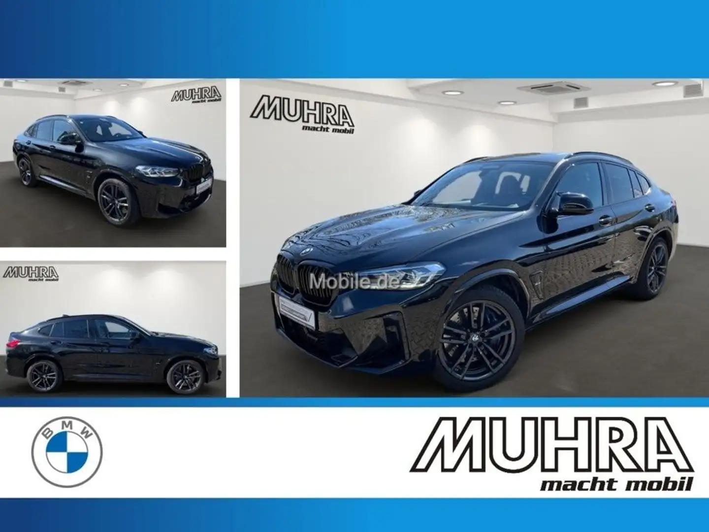 BMW X4 M Competition DA Prof. Pano HUD AHK Sitzlüft. Noir - 1