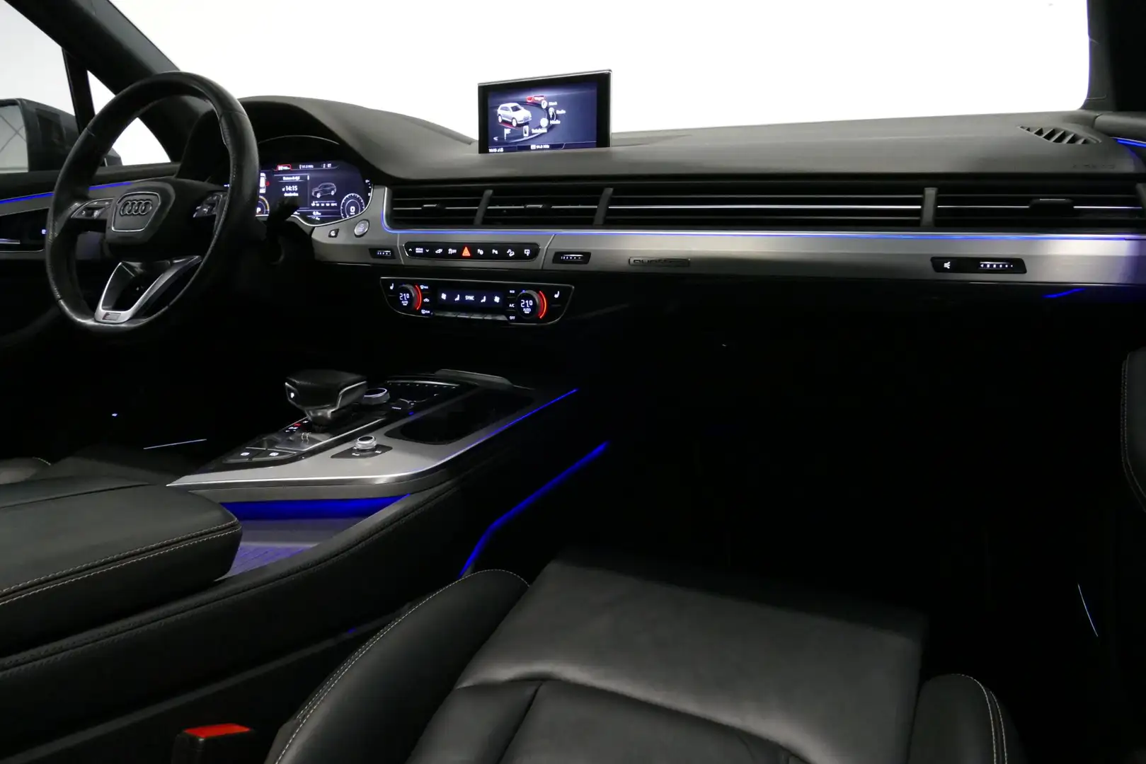 Audi Q7 e-tron 3.0 TDI quattro Sport / Orig. Nederlands / S-Line Gris - 2