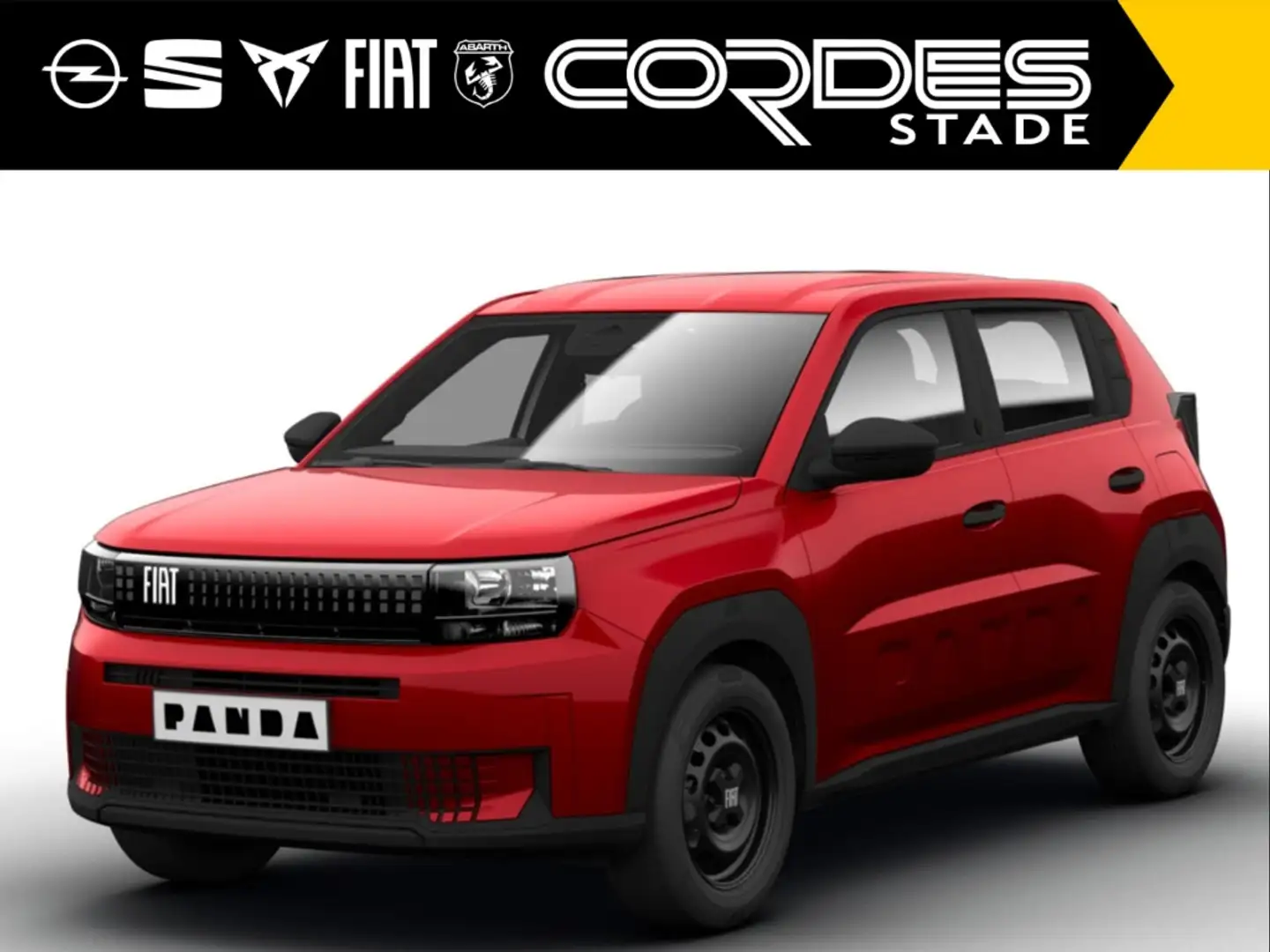 Fiat Grande Panda Benziner 1.2 T3 74 kW (100 PS) POP Rouge - 2