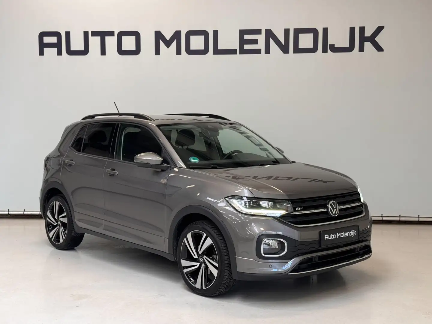 Volkswagen T-Cross 1.0 TSI R-Line DSG LED / Clima / Stoelverw / 18 in Grijs - 2