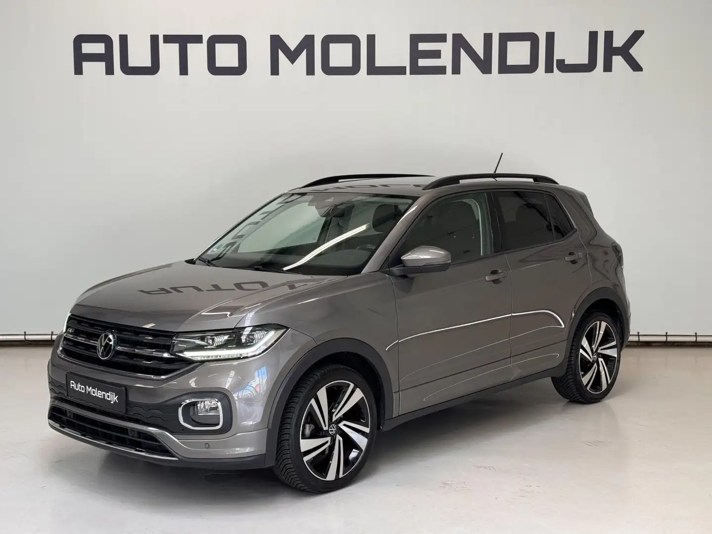 Volkswagen T-Cross 1.0 TSI R-Line DSG LED / Clima / Stoelverw / 18 in Grijs - 1