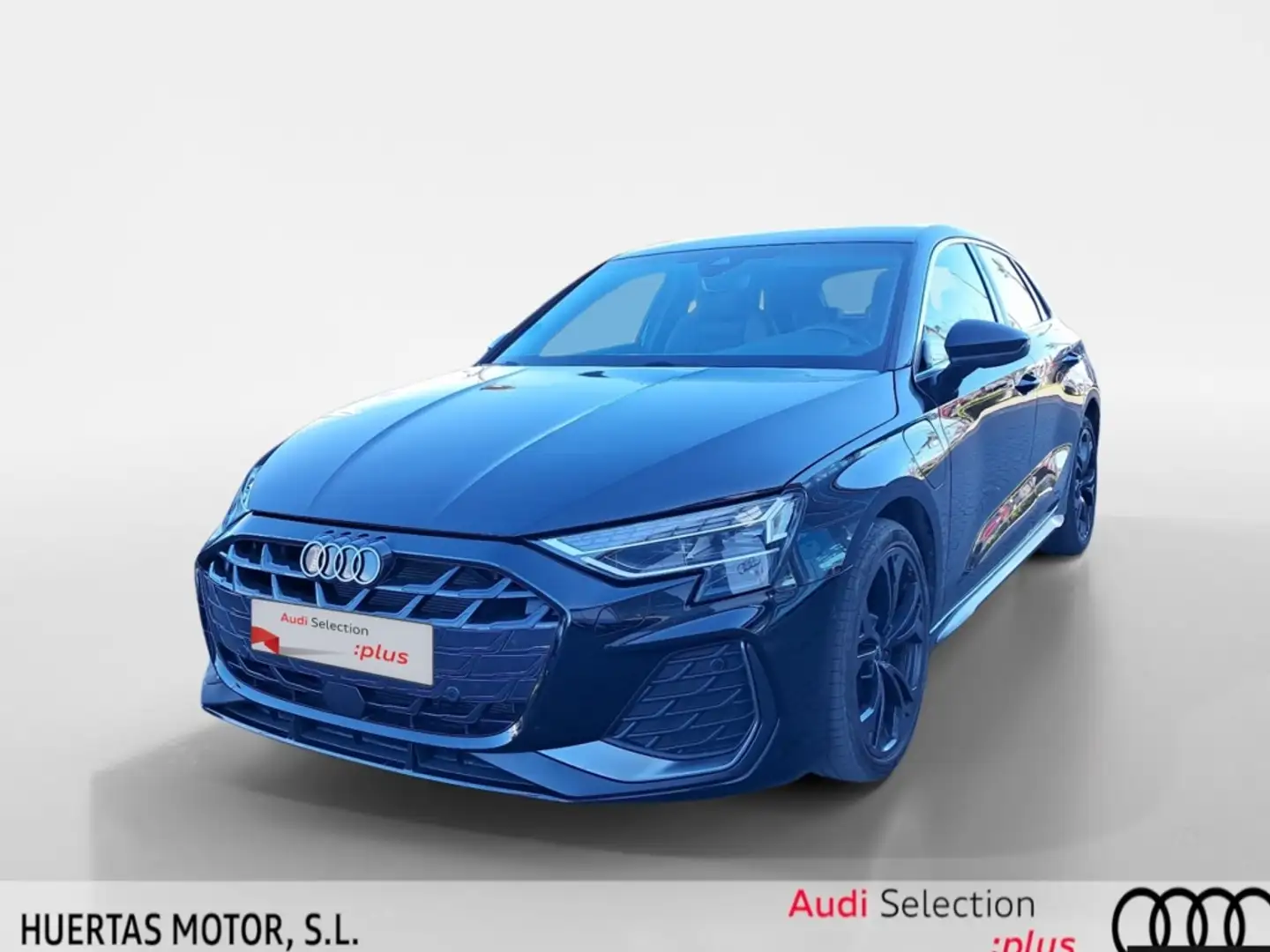 Audi A3 BERLINA CON PORTON 1.5 40 TFSI E S TRONIC GENUINE Negro - 1