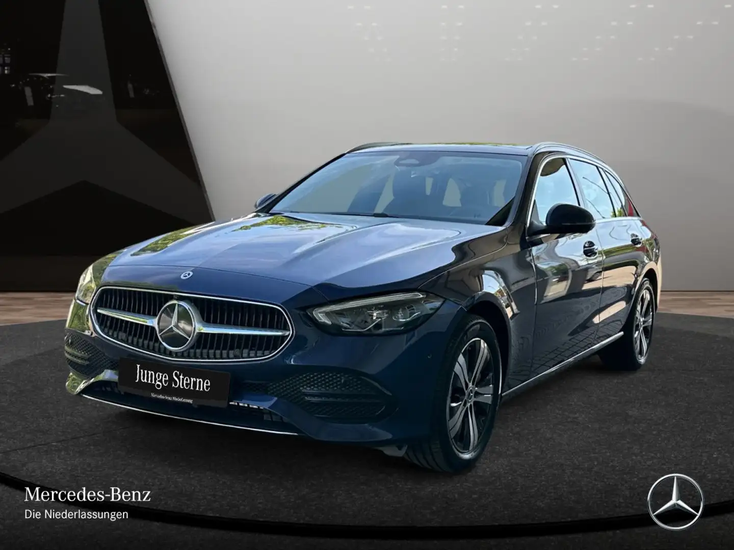 Mercedes-Benz C 300 de T AVANTG+PANO+360+AHK+LED+TOTW+KEYLESS+9G Blau - 2