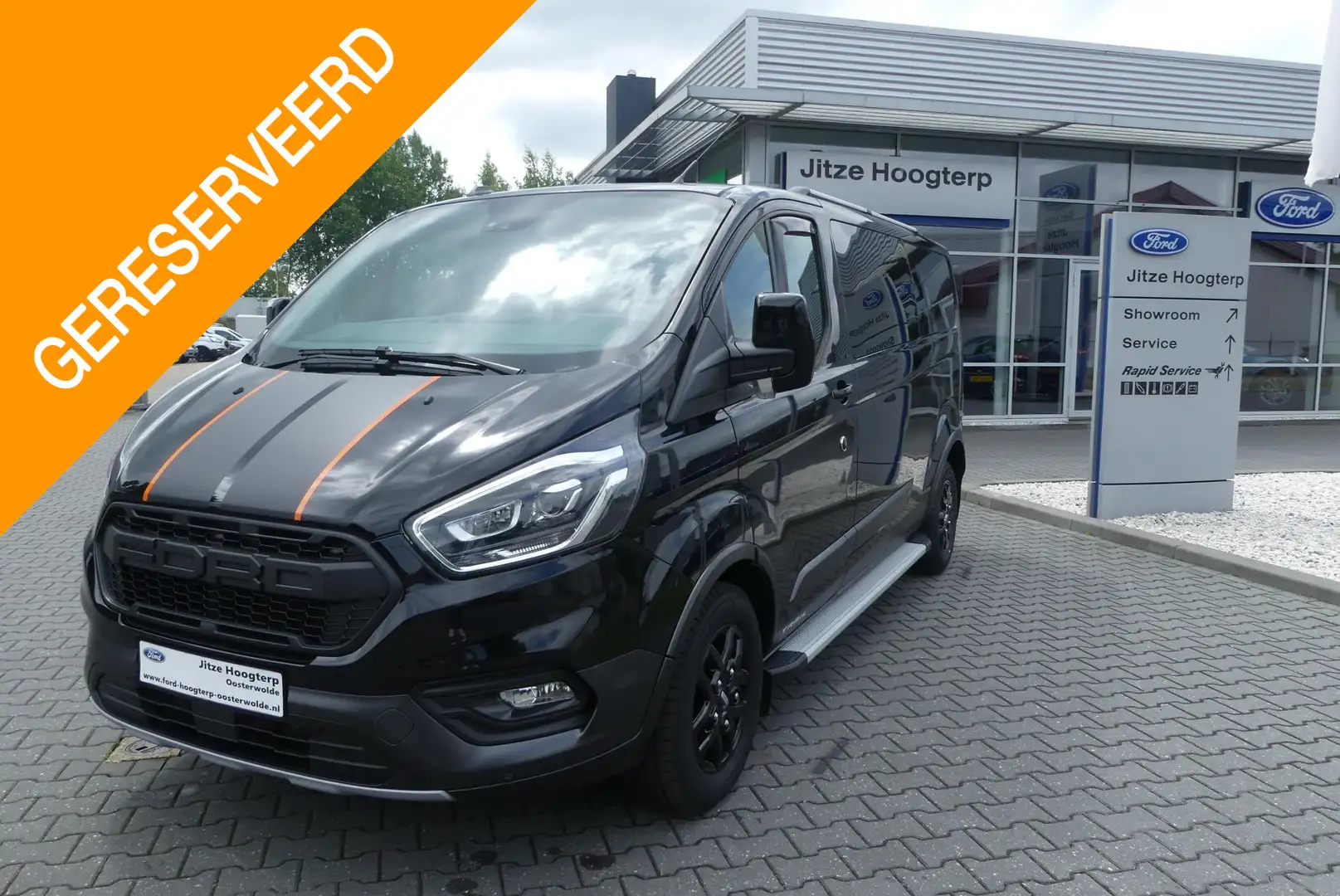 Ford Transit Custom 340 2.0 TDCI L2H1 DC Trail CRUISE, TREKHAAK 2700KG Black - 1