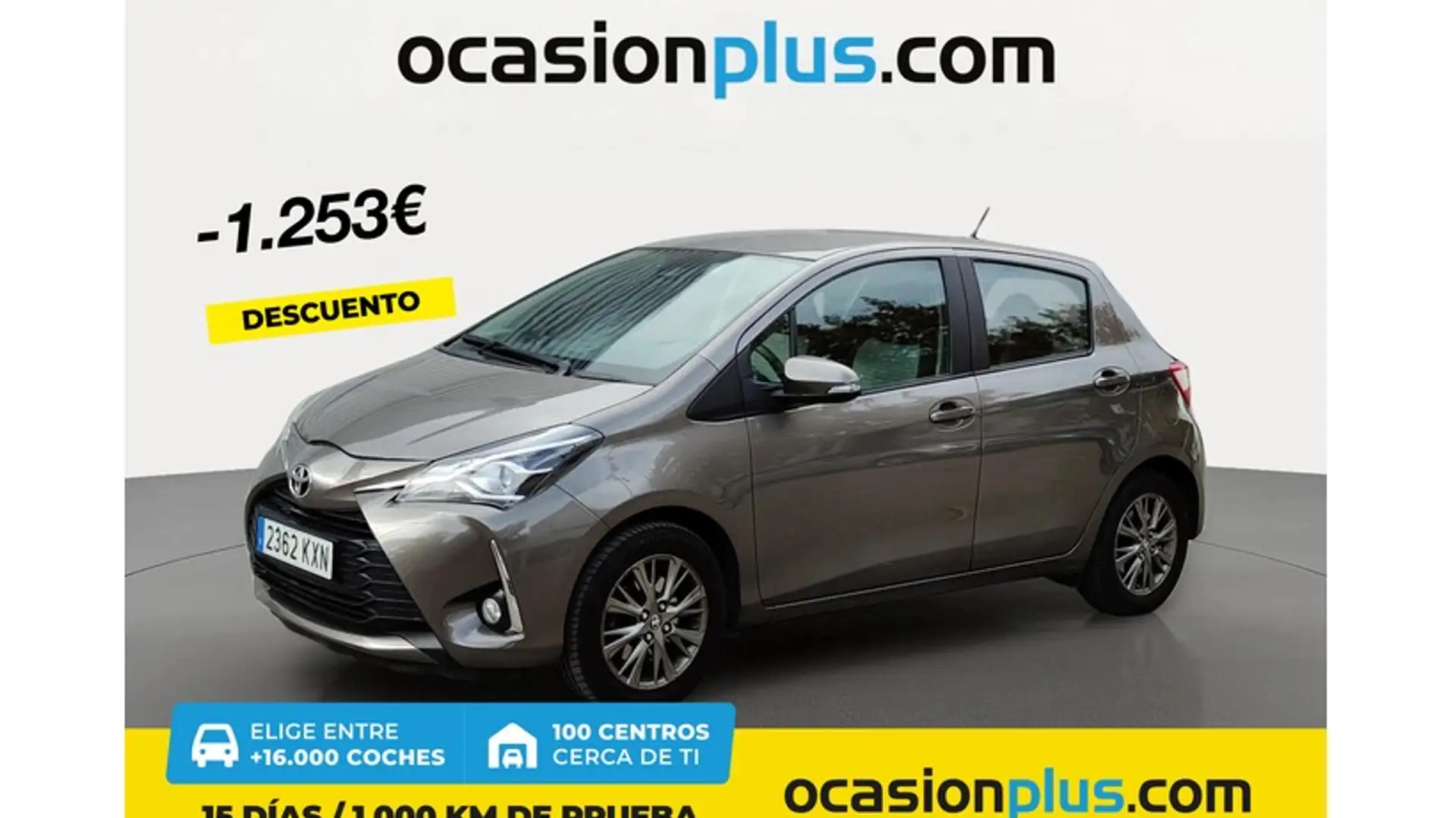 Toyota Yaris 1.5 Active Gris - 1