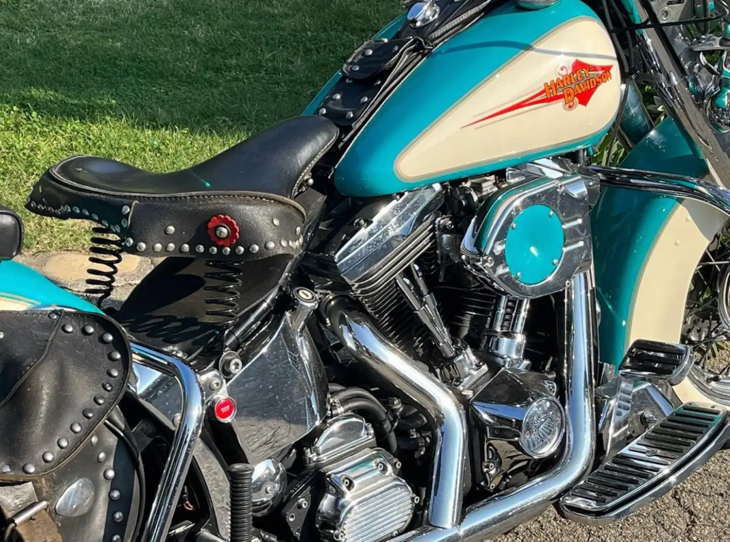 Harley-Davidson Heritage Softail classico Blu/Azzurro - 2
