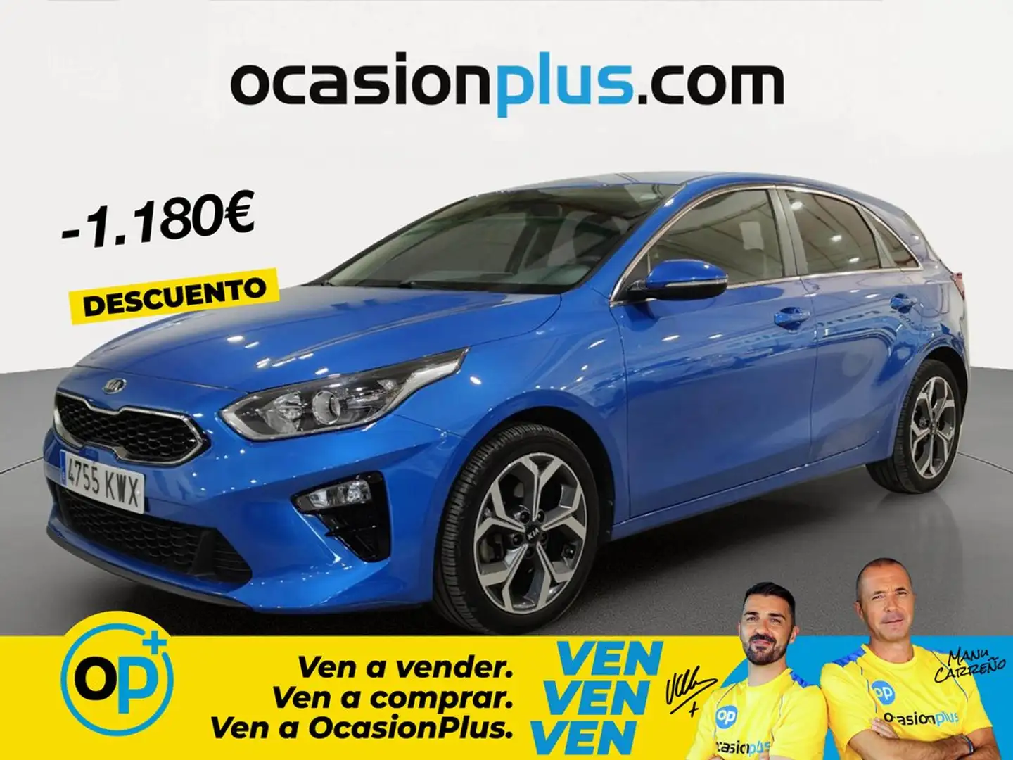 Kia Ceed / cee'd 1.6 CRDI Eco-Dynamics Tech 115 Azul - 1