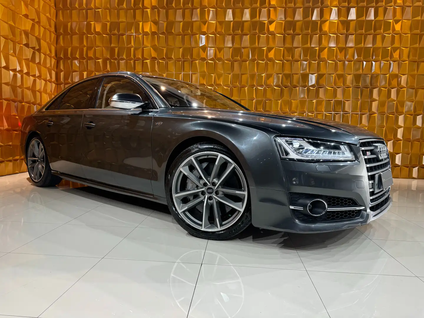 Audi S8 4.0 V8 tfsi Plus quattro 605cv carboceramici full Grigio - 1