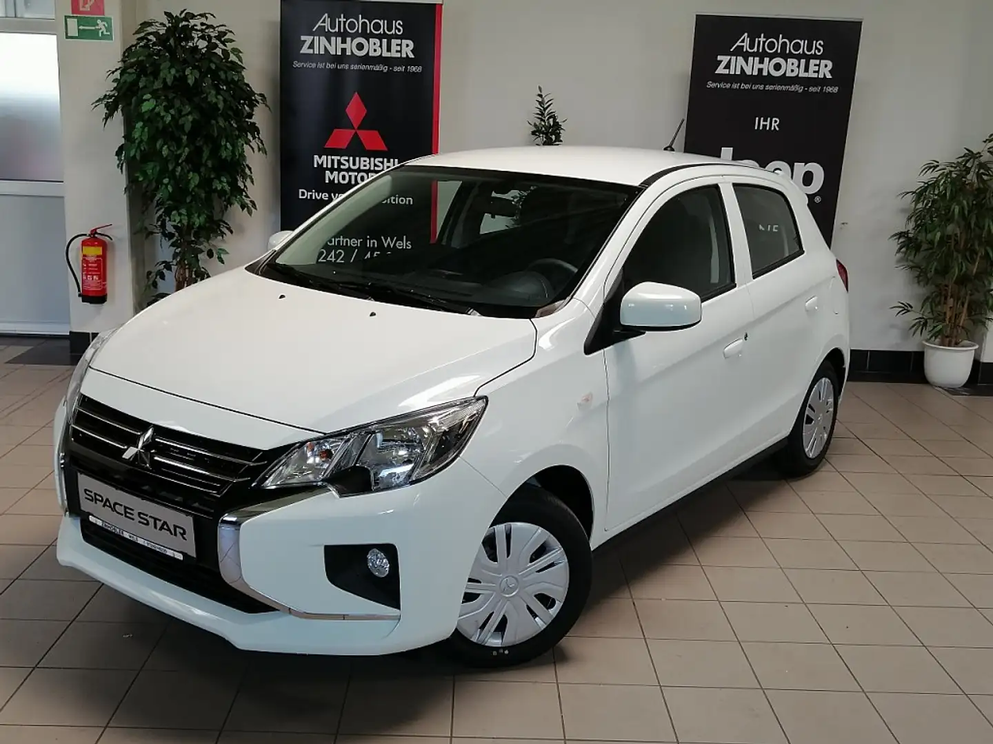 Mitsubishi Space Star 1,2 Inform Winterräder gratis Blanc - 1