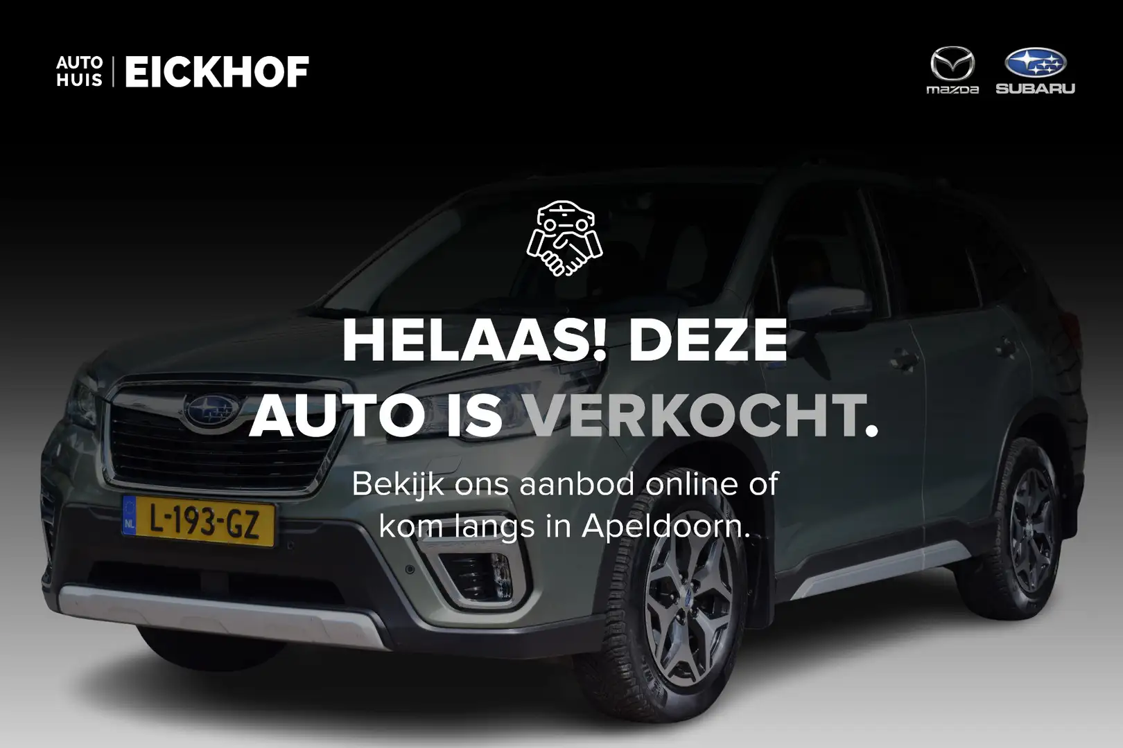 Subaru Forester 2.0i e-BOXER Premium - Dealer onderhouden - Trekha Groen - 1