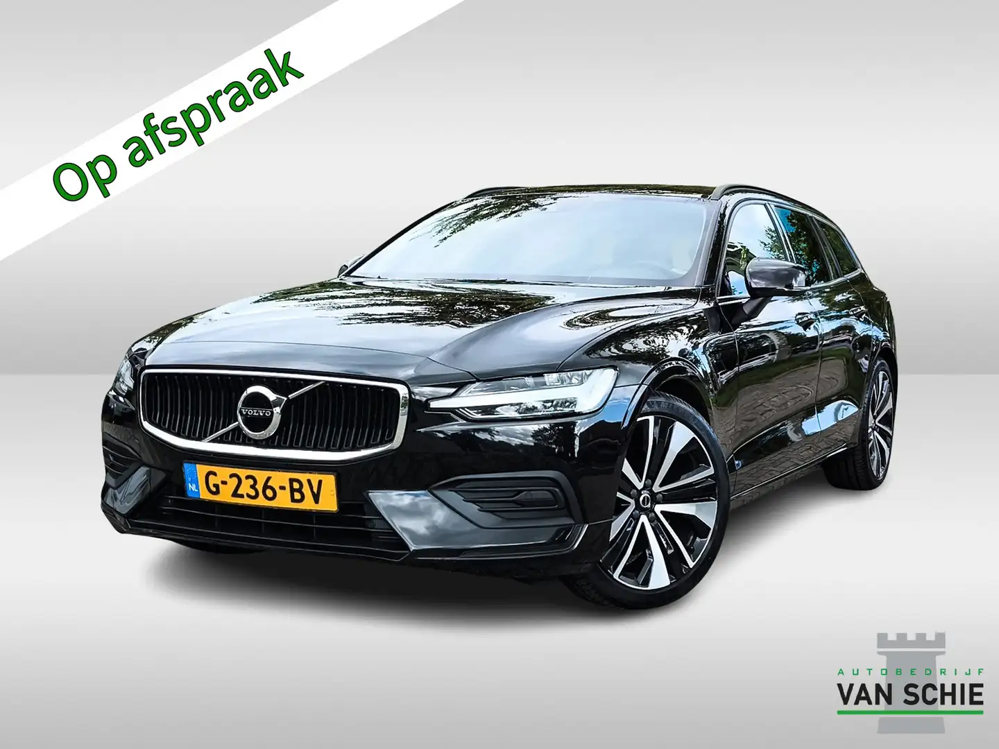 Volvo V60 2.0 T4 (191 PK) 2e-Eig. & Dealer-Onderh. BOVAG-Gar Noir - 1