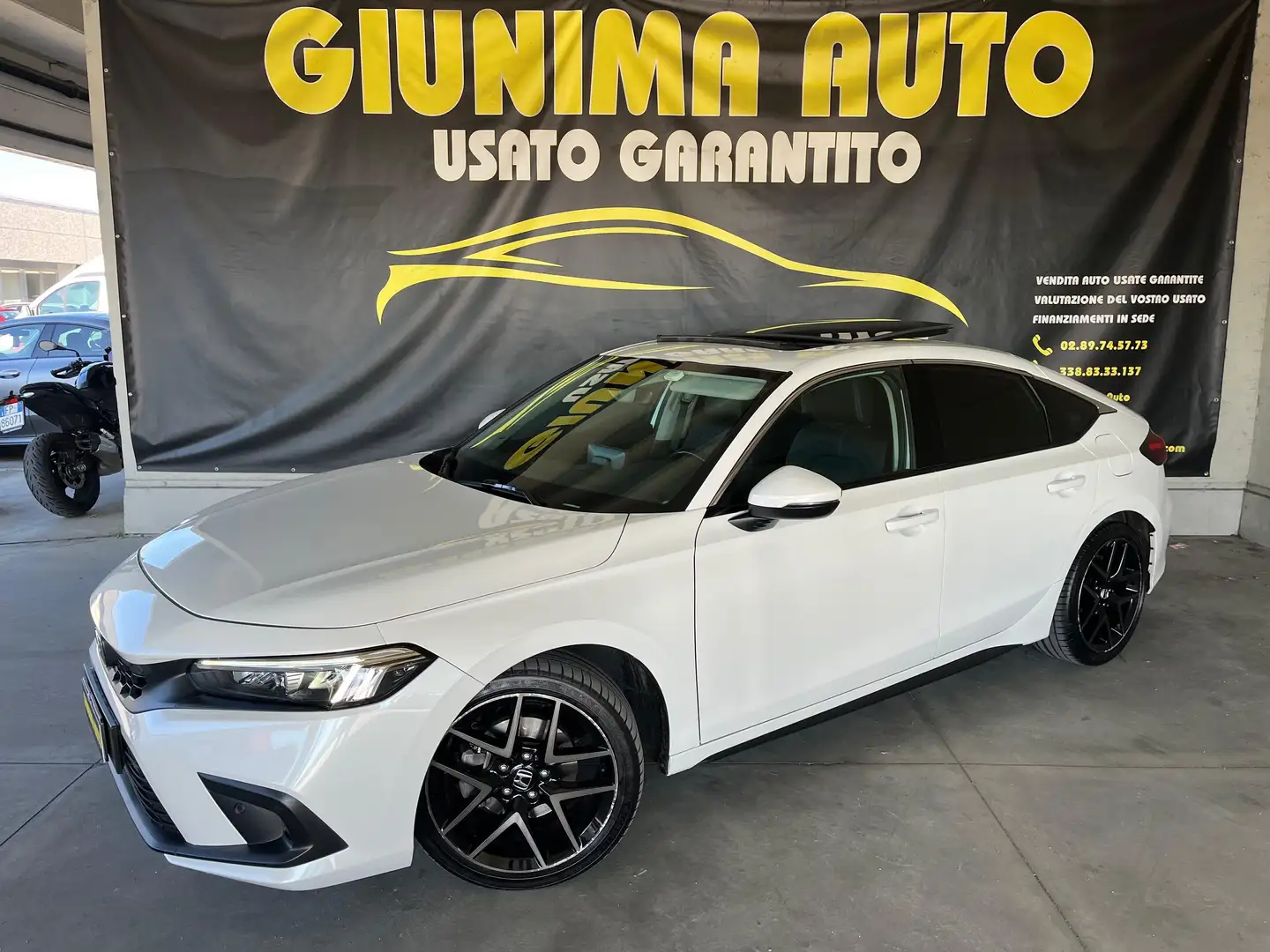 Honda Civic Civic XI 2023 2.0 hev Advance IVA ESPOSTA Blanc - 1