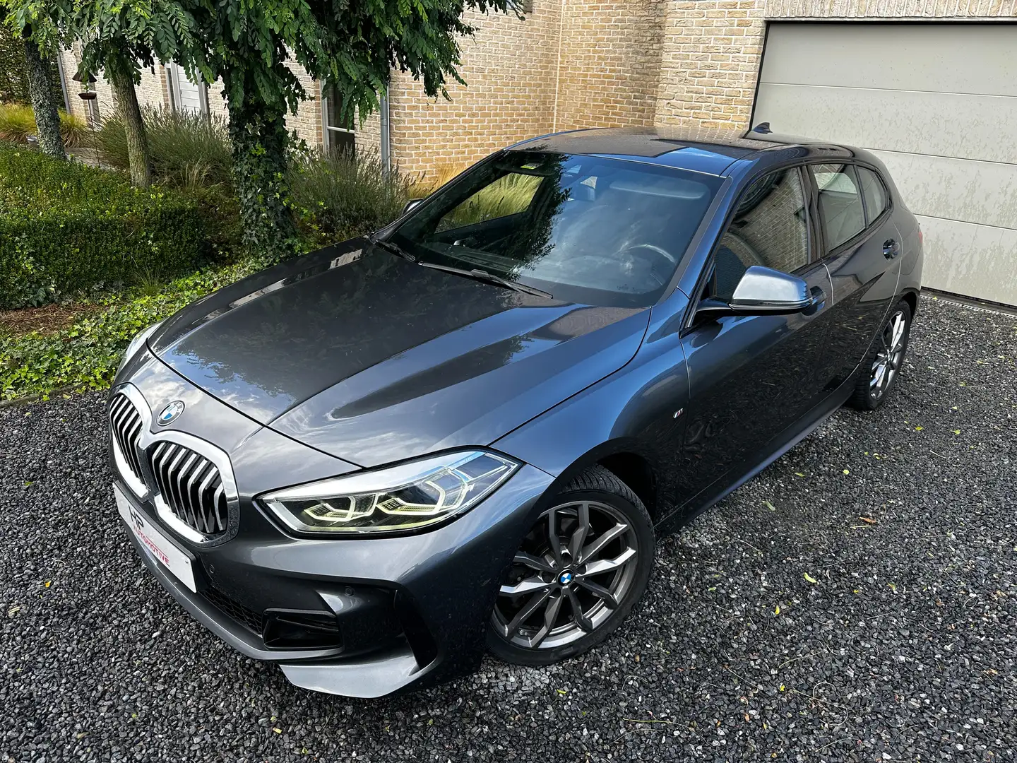 BMW 116 dA Pack M Gris - 2