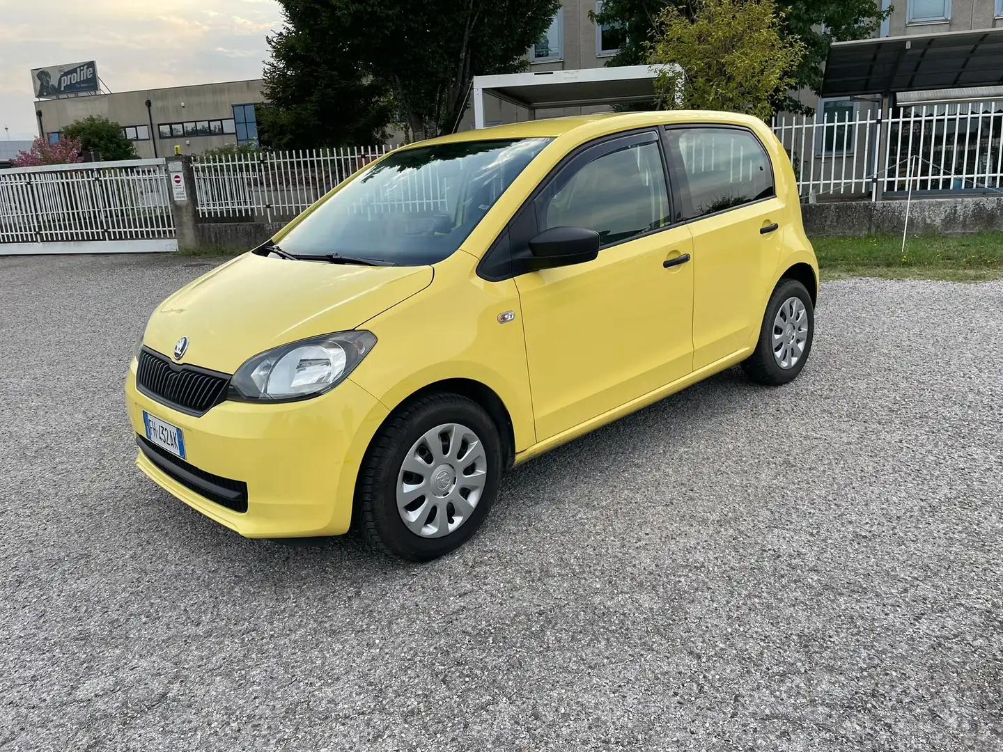 Skoda Citigo Citigo 5p 1.0 g-tec (metano) Active Giallo - 1