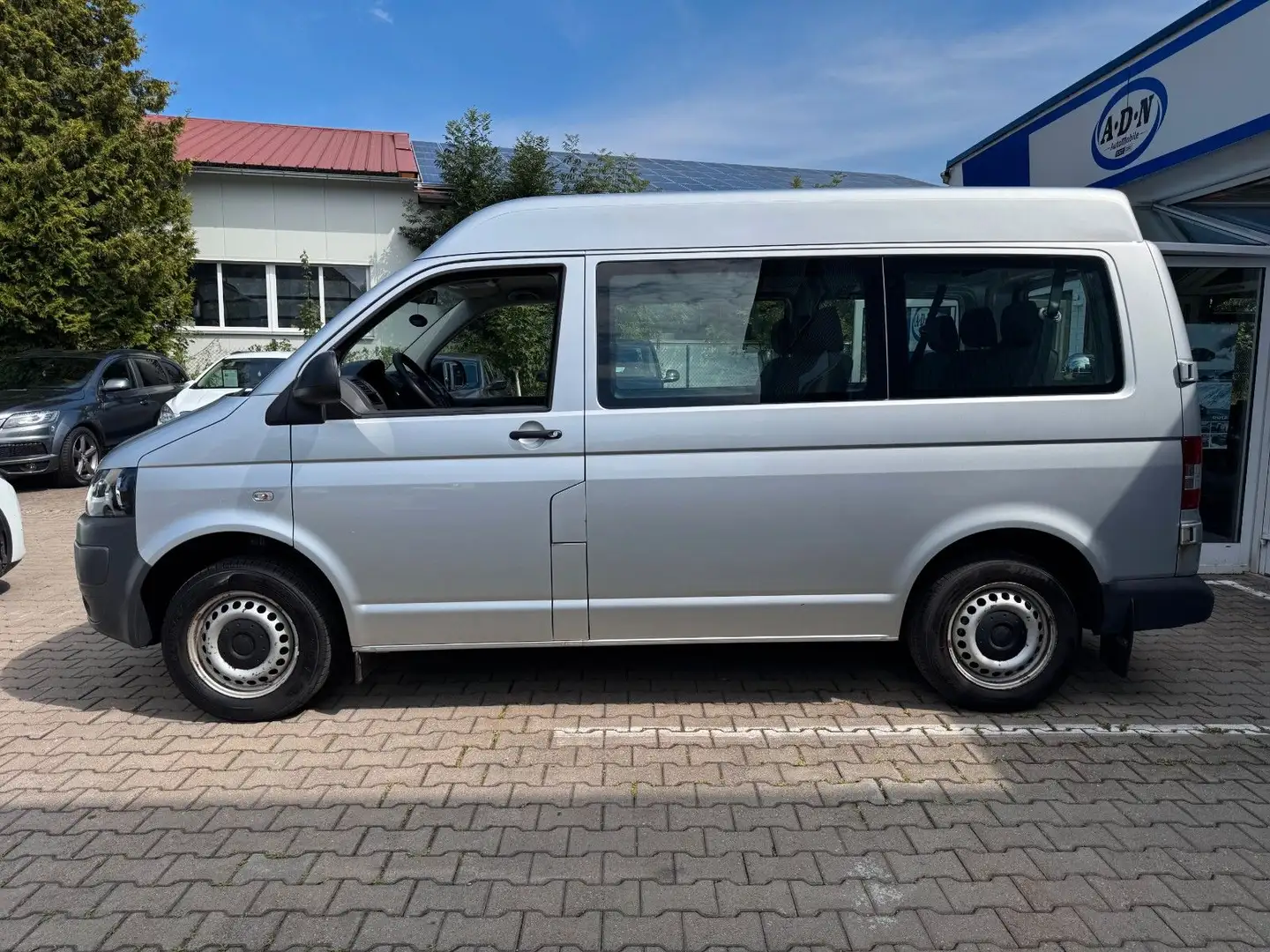 Volkswagen T5 Transporter Kombi-Mittelhochdach *9Sitze*AHK* Argent - 2