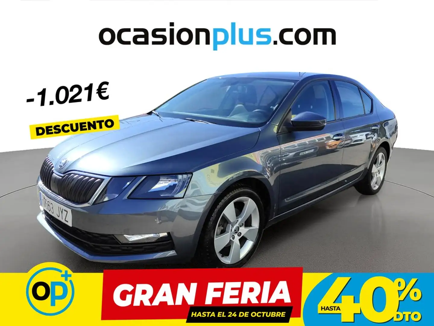 Skoda Octavia 1.6TDI CR Like Gris - 1