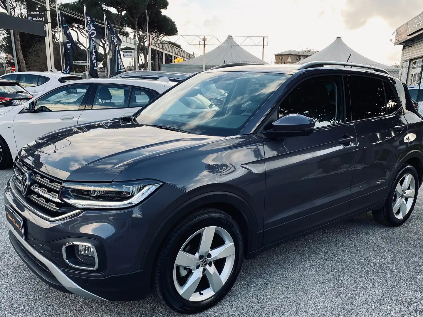 Volkswagen T-Cross Advanced **POSS.PACK MEDIA** VED.NOTE Grigio - 1