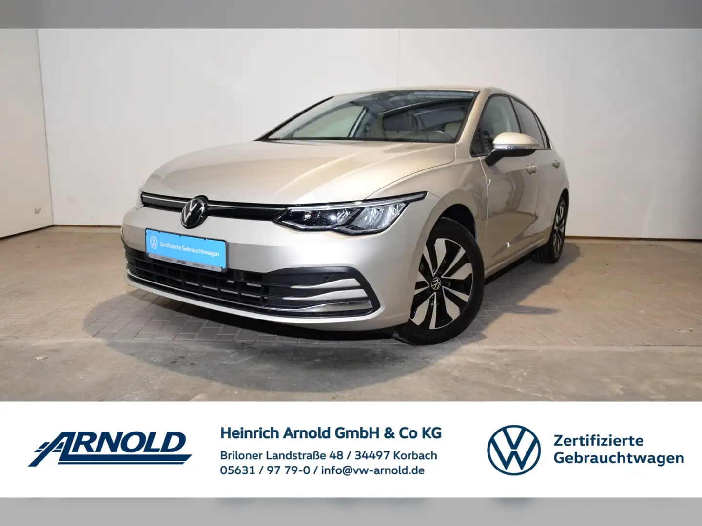 Volkswagen Golf VIII TSI MOVE DSG Argintiu - 1