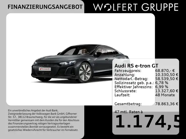 Audi RS e-tron GT MATRIX*HUD*PANO*B&O*CARPLAY