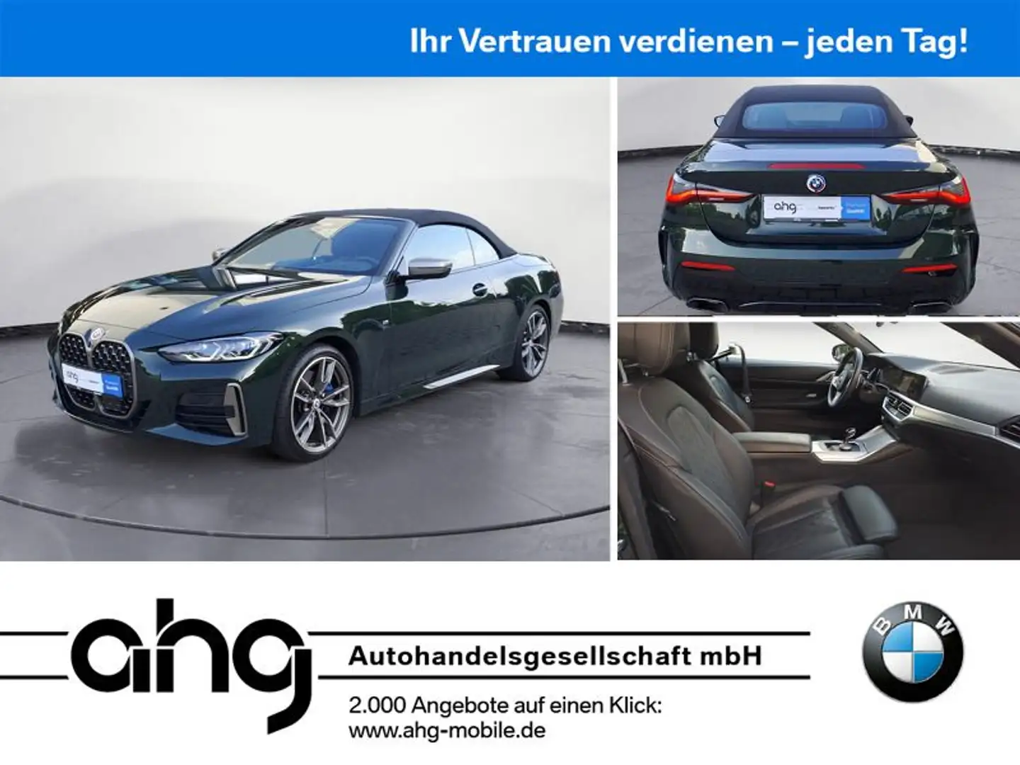 BMW M440i xDrive Cabrio M Sport Sitzlüftung Laserlic Grün - 1