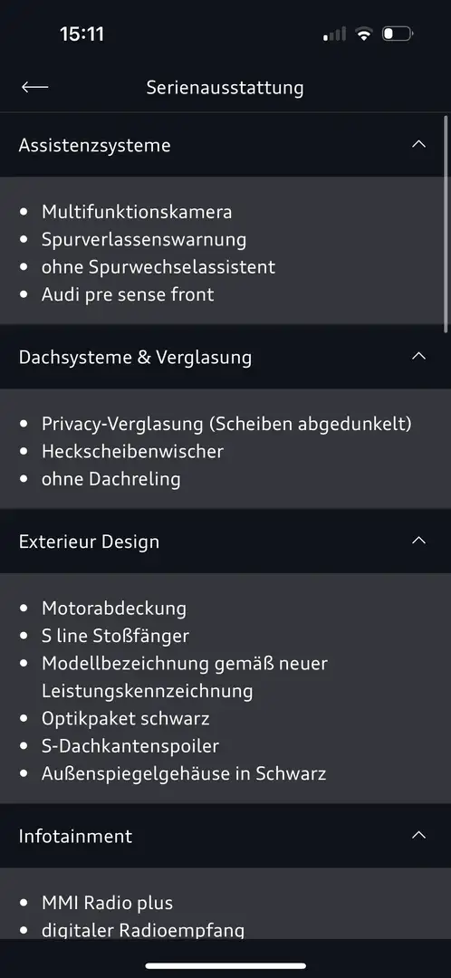Audi A3 45 TFSI e S line Rot - 2