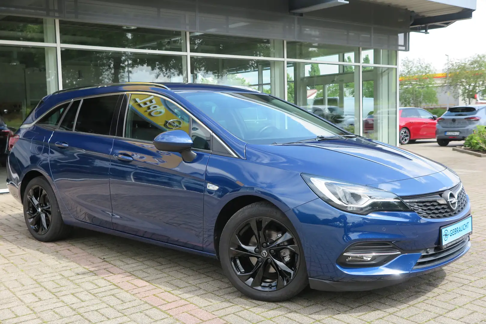 Opel Astra Elegance Automatik Blau - 1