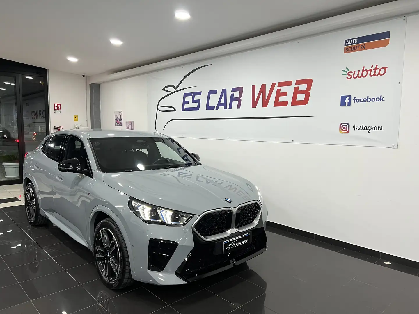 BMW X2 SDrive 18d MSport auto 150 cv Gris - 1