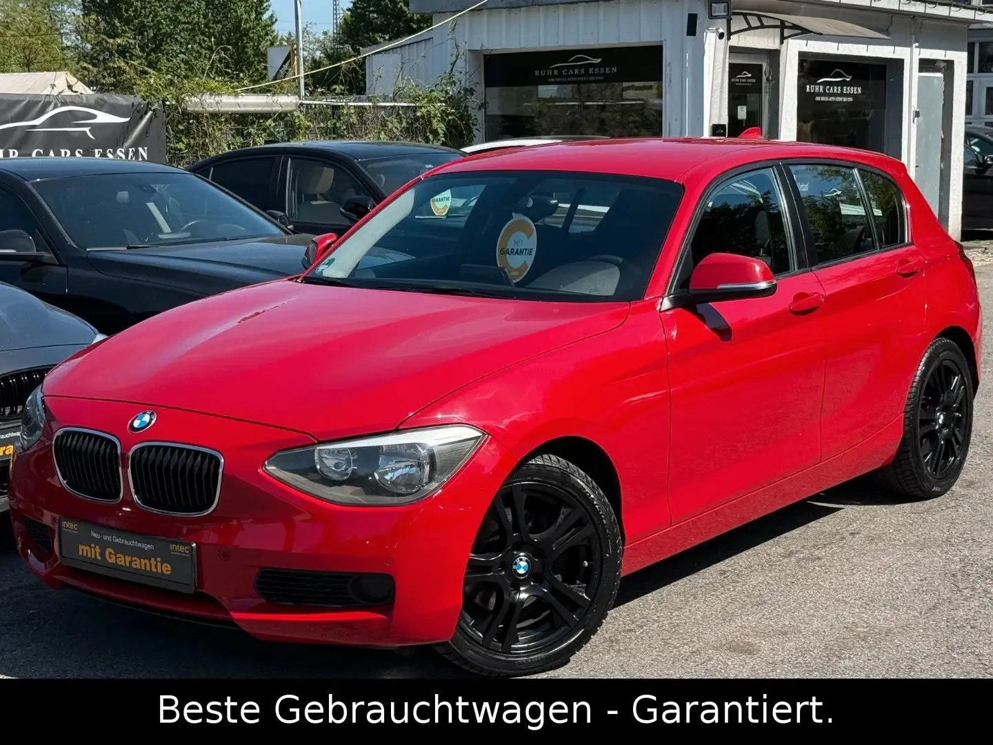 BMW 118 i Sport  * PDC  * 73TKM  * ALU * TOP GEPFLEGT Rot - 1