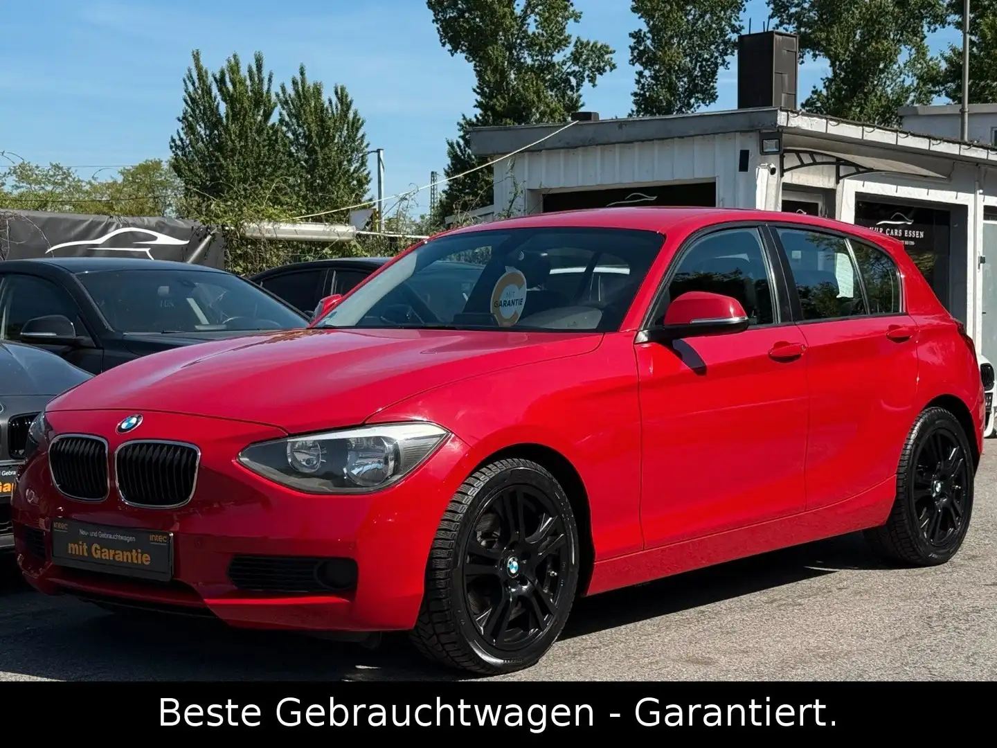 BMW 118 i Sport  * PDC  * 73TKM  * ALU * TOP GEPFLEGT Rot - 2