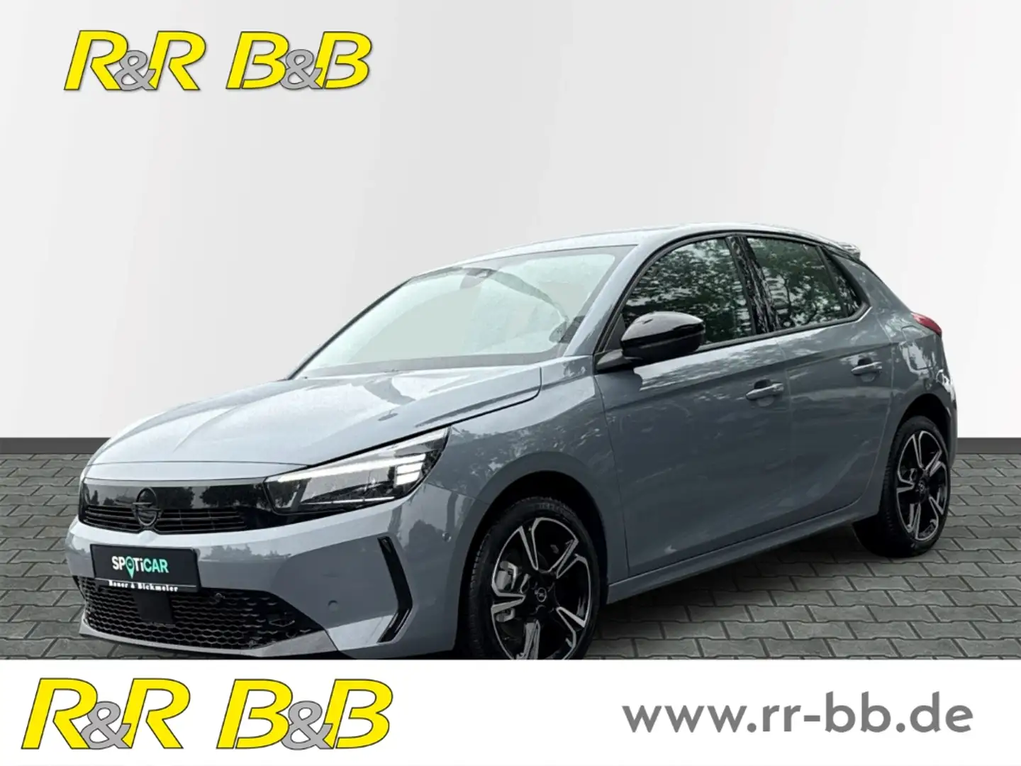 Opel Corsa F GS 1.2 Turbo Mild-Hybrid SHZ+CARPLAY+DAB+KAMERA+ Grijs - 1