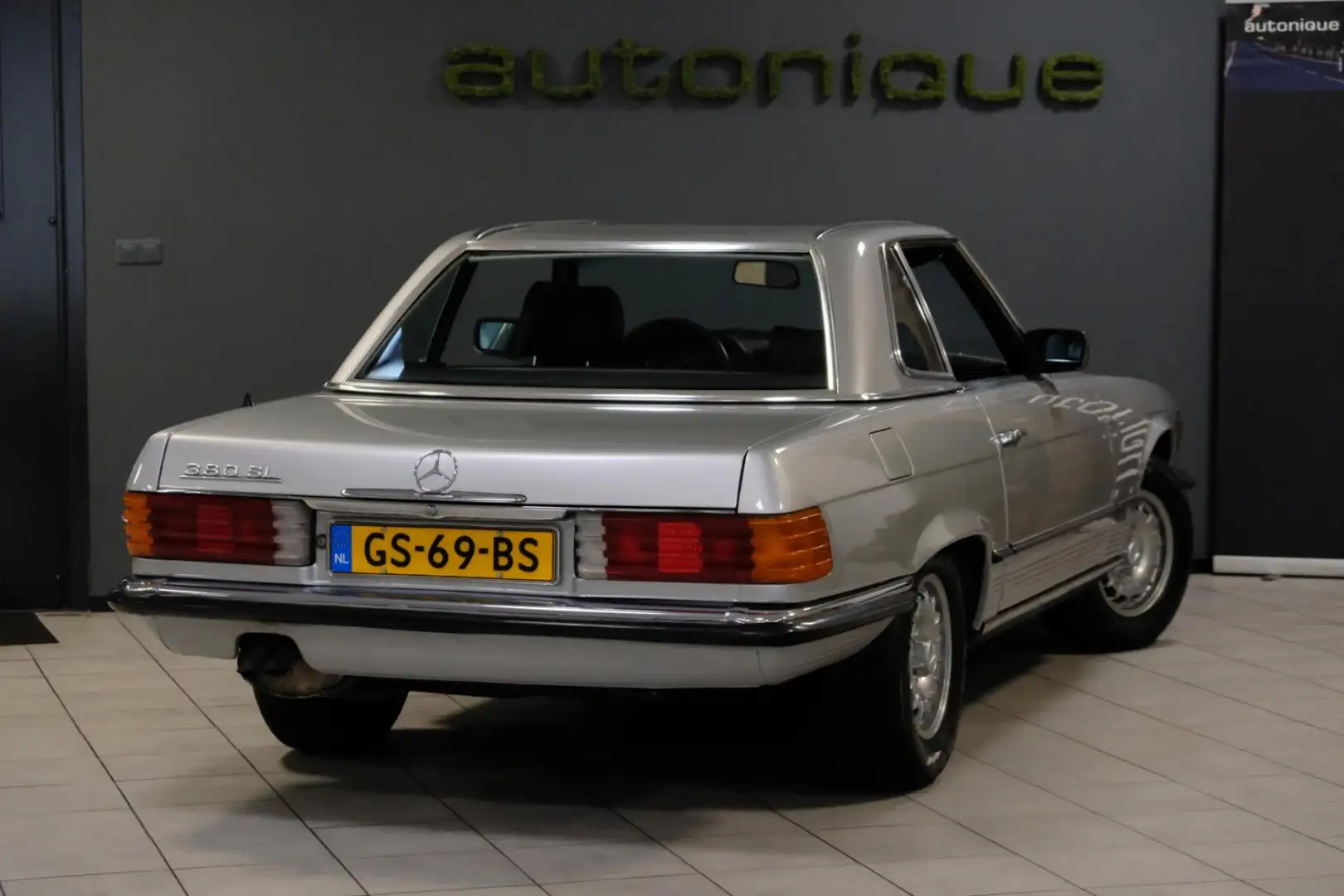Mercedes-Benz SL 380 SL V8 Automaat org.NL/NAP Gri - 2