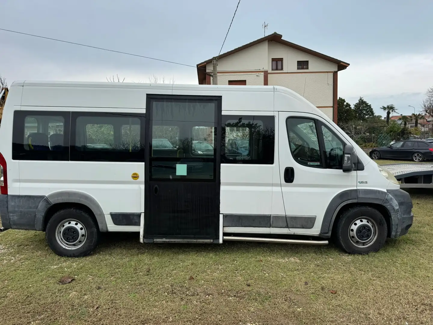 Fiat Ducato natural power disabili pedana rampa Bianco - 1