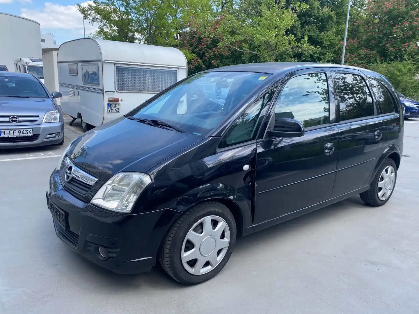 Opel Meriva 1.6 Klima Euro 4 tel 01708044052 Noir - 2