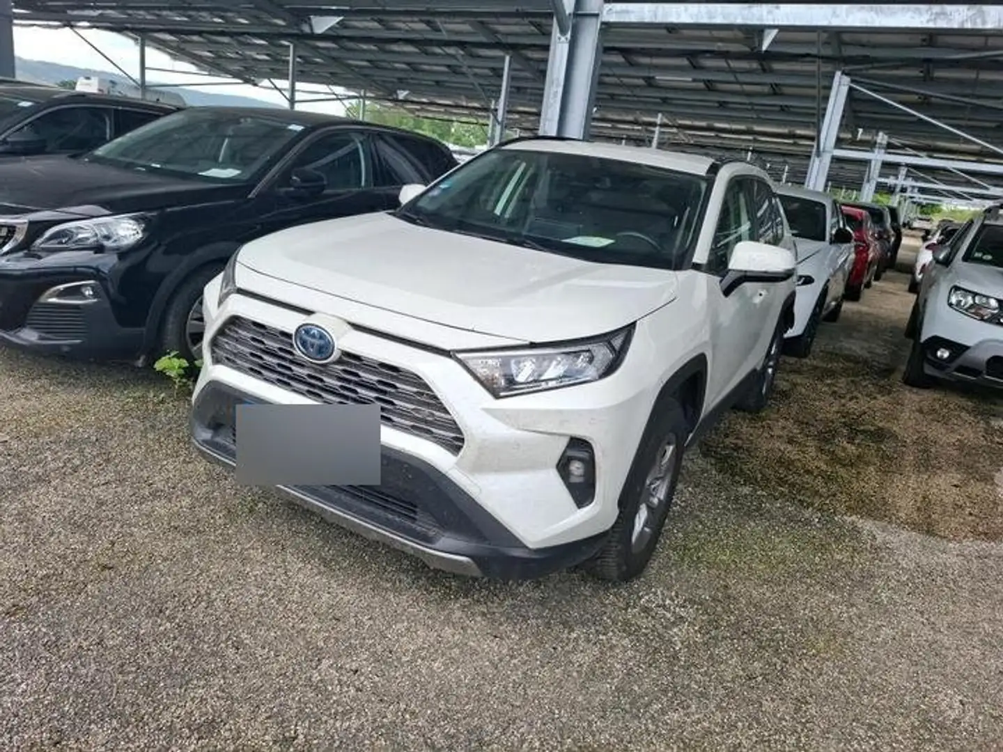 Toyota RAV 4 2.5 HYBRIDE 218CH DYNAMIC BUSINESS 2WD MY22 ***TVA Blanc - 1