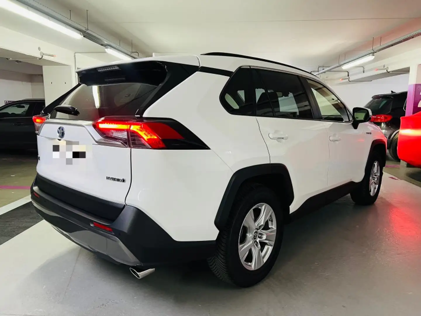 Toyota RAV 4 2.5 HYBRIDE 218CH DYNAMIC BUSINESS 2WD + PROGRAMME Blanc - 2