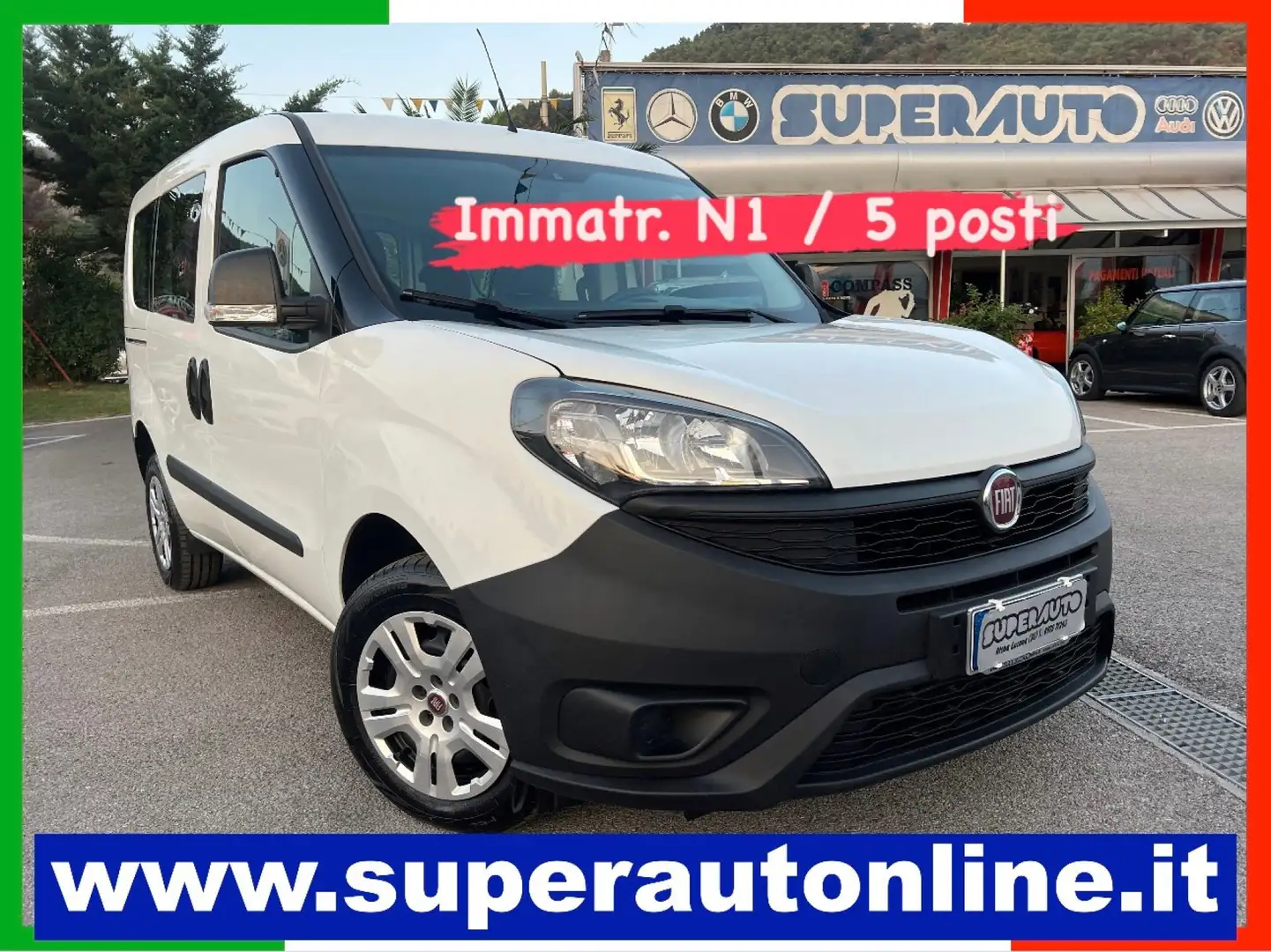 Fiat Doblo 1.6 MJT 105CV  N1  5 porte Bianco - 1