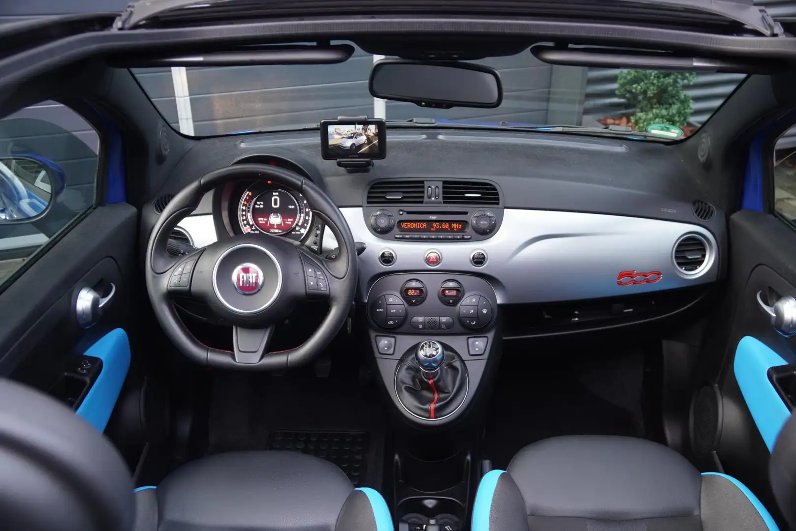 Fiat 500C 0.9 TwinAir Turbo 500S DIGITAL COCKPIT NAVI LEDER Blau - 2