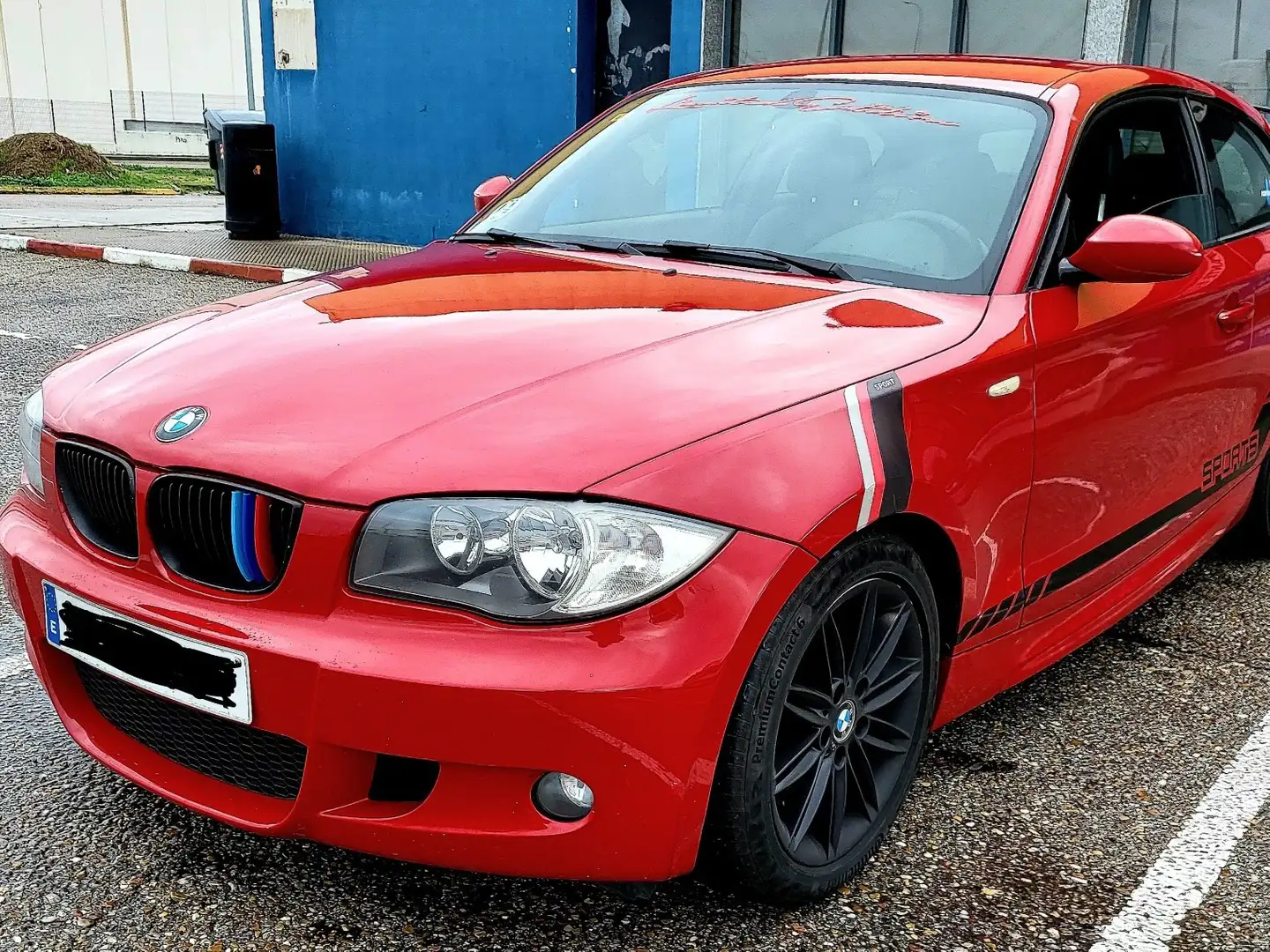 BMW 118 118d M Rojo - 1