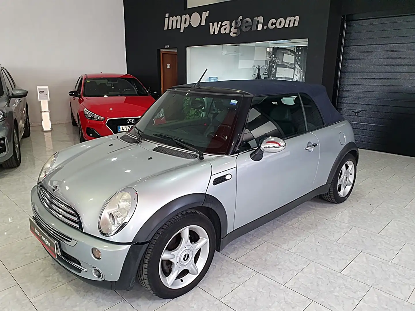 MINI Cooper Cabrio Plateado - 1